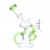 Clover Glass - 7" Morphing Forms Recycler Water Pipe [WPE-95]