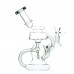 Clover Glass - 7" Morphing Forms Recycler Water Pipe [WPE-95]