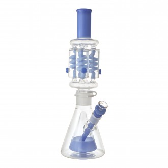10" Quartet Glycerin Filled Freezable Coil Water Pipe