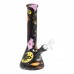 10-Inch Marble Painted Beaker Water Pipe with Assorted Colors