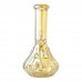 8.5 Inch Electroplated Bohemian Water Pipe – Decorative Glass Bong