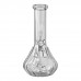 8.5 Inch Electroplated Bohemian Water Pipe – Decorative Glass Bong