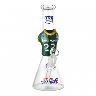 10" Bowl Mania Soccer Jersey Beaker Water Pipe