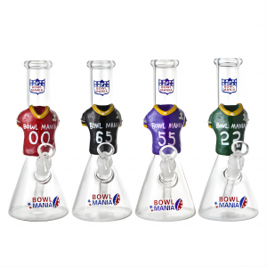 10" Bowl Mania Soccer Jersey Beaker Water Pipe