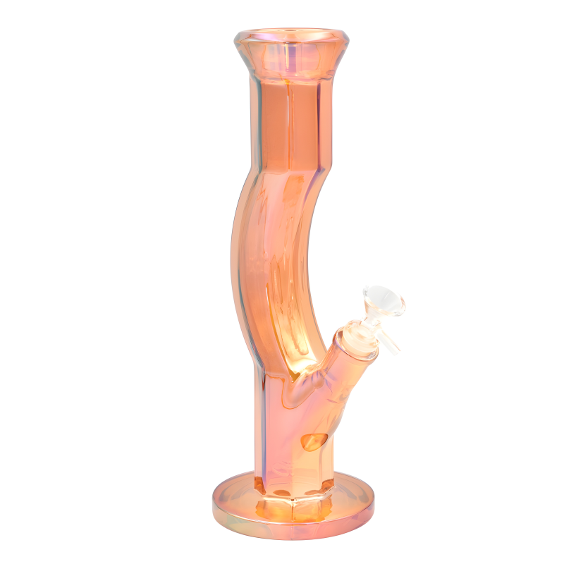 12" Ripple Curved Neck Water Pipe
