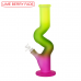 14" Tri-Color Frosted Zong Water Pipe | Premium Glass Bong Wholesale