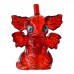 Compact 4.5" Dragon-Themed Water Pipe for Smoking
