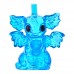 Compact 4.5" Dragon-Themed Water Pipe for Smoking