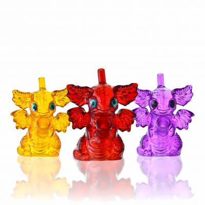 4.5" Dragon Water Pipe