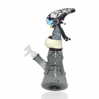 10" Cozy Influx Art Beaker Water Pipe