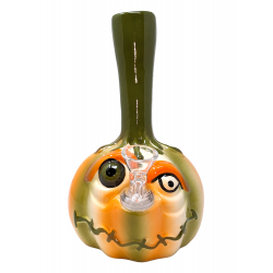 7.6" Jack-O-Lantern Ceramic Water Pipe - [WSG009]