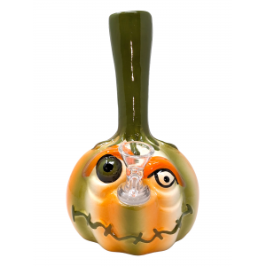 7.6" Jack-O-Lantern Ceramic Water Pipe - [WSG009]