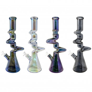 18" Electroplated  Zong Water Pipe [WSG3890]