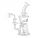 Ruckus 8 Inch Hourglass Matrix Perc Recycler Water Pipe WSG4670