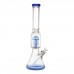 18-inch thick 7mm glass beaker water pipe with 12-arm tree percolator