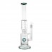 17" Donut Perc Ice Catcher Straight Water Pipe 17" Donut Perc Ice Catcher Chamber Straight Water Pipe