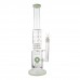 17" Donut Perc Ice Catcher Straight Water Pipe 17" Donut Perc Ice Catcher Chamber Straight Water Pipe