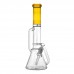 15.5-Inch Ice Pinch Double Handle Beaker Water Pipe 15.5-inch ice pinch double handle beaker water pipe with sturdy base and cooling features