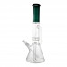 15.5-Inch Ice Pinch Double Handle Beaker Water Pipe 15.5-inch ice pinch double handle beaker water pipe with sturdy base and cooling features