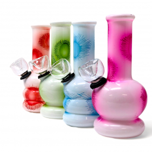 5" Assorted Design Mini Magic Compact Pull-Out Pipe Water Pipe [YT27]