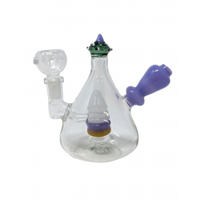 5" Slime Perc Water Pipe - [ZD169]
