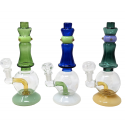 8" Multi Color CT Shower Water Pipe (ASSORTED) - [ZD173]