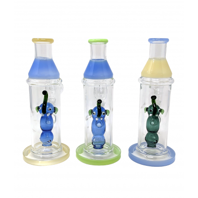 8" Elephant Perc Water Pipe - [ZD174]