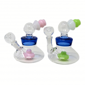 6" Slyme Art Perc Water Pipe [ZD183]