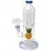 7" Pineapple Perc Straight Water Pipe - [ZD210]