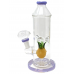 7" Pineapple Perc Straight Water Pipe - [ZD210]