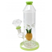 7" Pineapple Perc Straight Water Pipe - [ZD210]