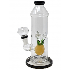 7" Pineapple Perc Straight Water Pipe - [ZD210]