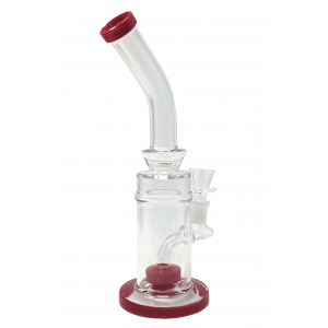 10" Assorted Showerhead Perc Bent Neck Water Pipe Rig - [ZD251]