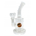 6" Multi Marble W/ Ball Perc Water Pipe - [ZD263]