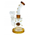 6" Multi Marble W/ Ball Perc Water Pipe - [ZD263]