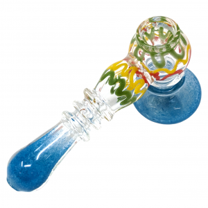 6" Frit & Rasta Line Art Hammer Bubbler - (Pack of 2) [ZD266]