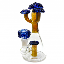 6.5" Mushroom Tree Perc Water Pipe [ZD288]