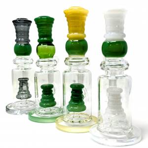 8" SoloRim Squeeze Style Perc Water Pipe - [ZD294]