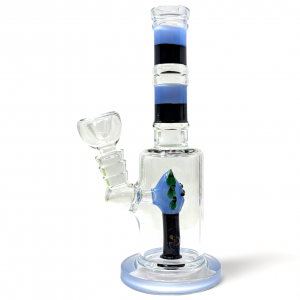 8" Duo Blend Beastly Hornado Perc Water Pipe [ZD295]