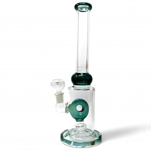 12" Straight Stem Matrix Magic Sip the Donut Dream Perc Water Pipe [ZD307]