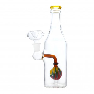 From Bottle To Bliss 8" Molino Bong (assorted colors)