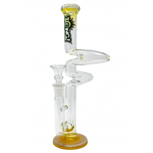 11" ZONG! MICRO ZONG CLEAR - 2 KINK SILVER STRAIGHT - [ZMICRO120-STS]