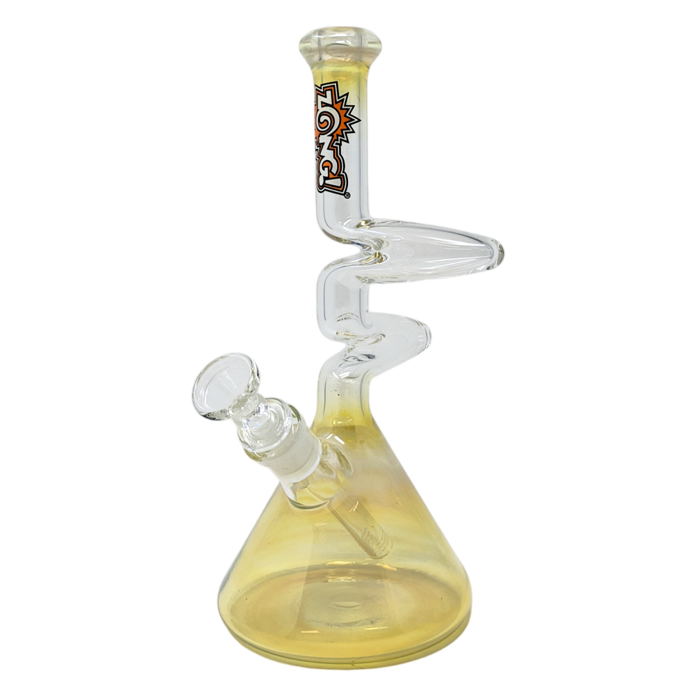 11.5" ZONG! 25MM MINI BEAKER + SILVER FUMING - [ZNANO-BKS]