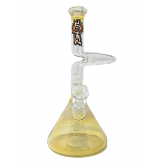 11.5" ZONG! 25MM MINI BEAKER + SILVER FUMING - [ZNANO-BKS]