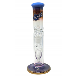 11" ZONG! SKINNY/ FULL COLOR ARTISTIC W/ GOLD FUMING STRAIGHT - [ZSA100-STU]