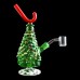 8 Inch Christmas Tree Nutcracker Glow in the Dark Water Pipe