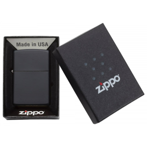 Zippo - Classic Regular Black Matte Lighter [218-002800]