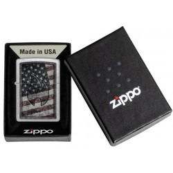 Zippo - American Flame Design [48180] (MSRP $24.95)