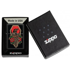 Zippo - Crow Tattoo Design [48611]