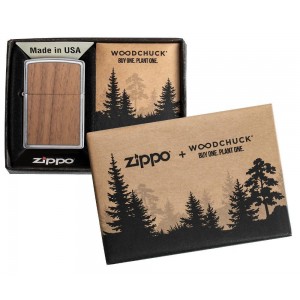 Zippo - WOODCHUCK USA Walnut [49039]